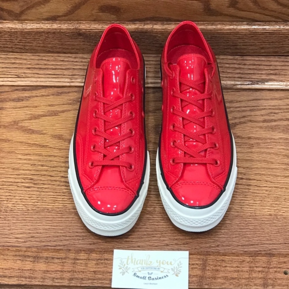Converse Chuck‎ 70 Ox Cherry Red Black Egret Shoes - Picture 5 of 7